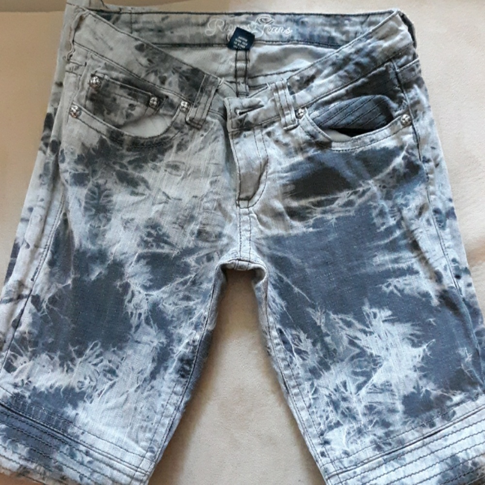 Acid Wash Denim Jeans